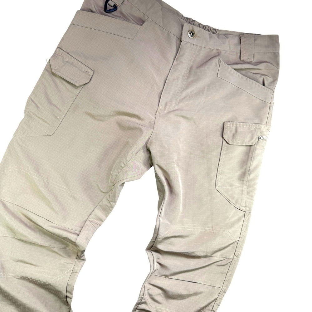 Tactical Series Cargo Pants Men 34x31 XL Tan Ripstop Outdoor Hiking Utility Gorp